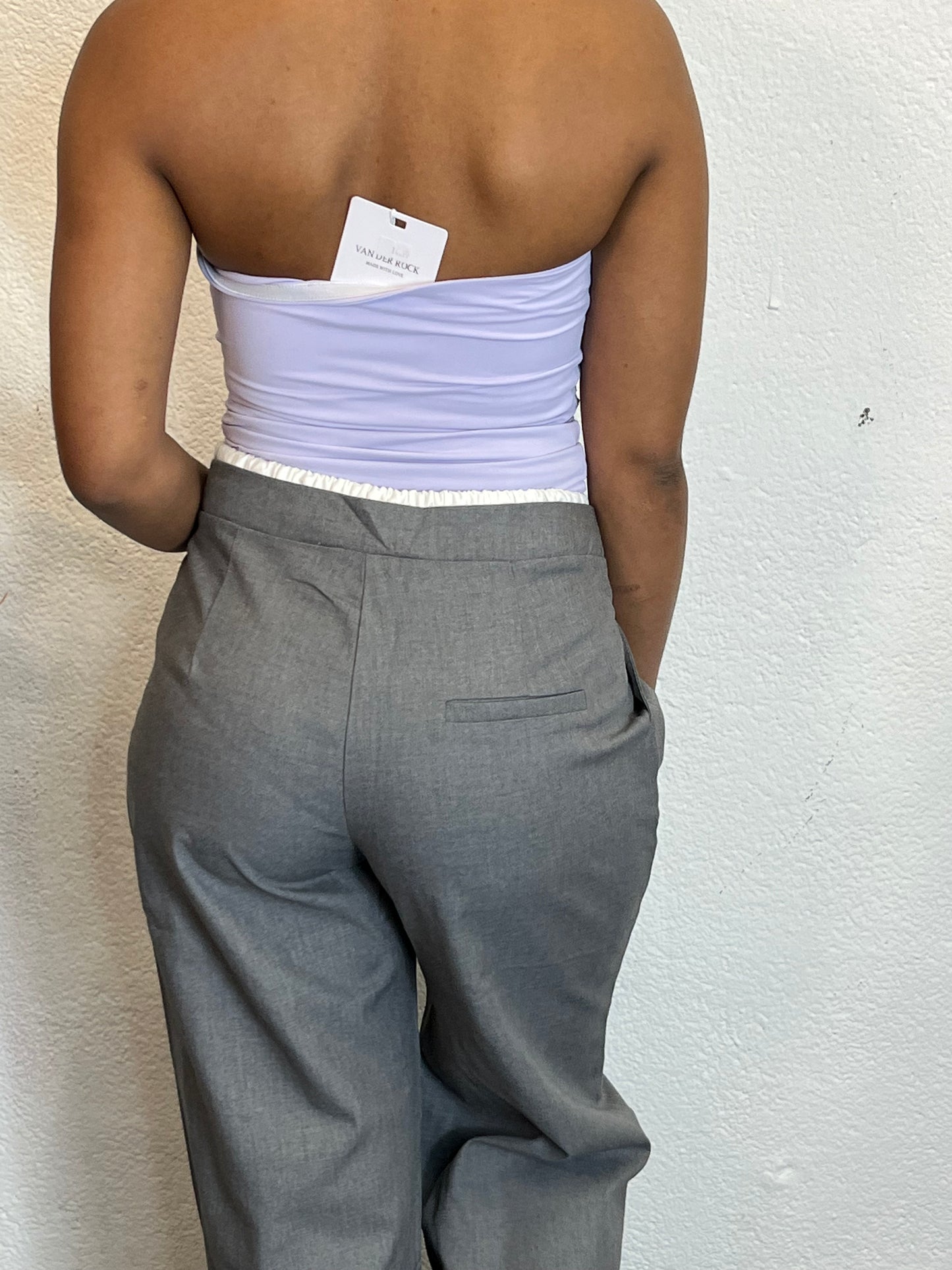 Pantalon basique décontracté